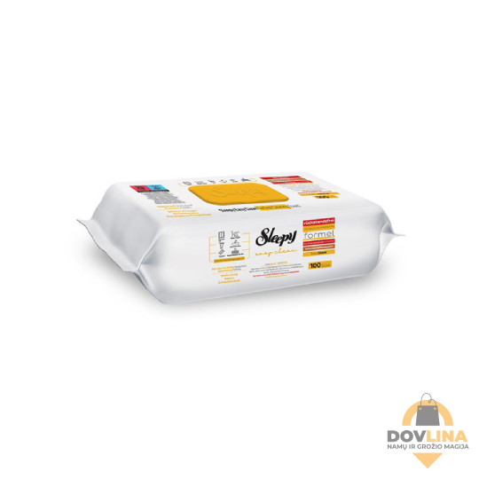 Sleepy “Herbal Soap” paviršių valymo vienkartinės servetėlės (100vnt)