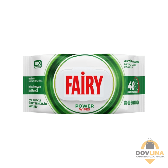 FAIRY universalios paviršių valymo drėgnos servetėlės (100vnt)