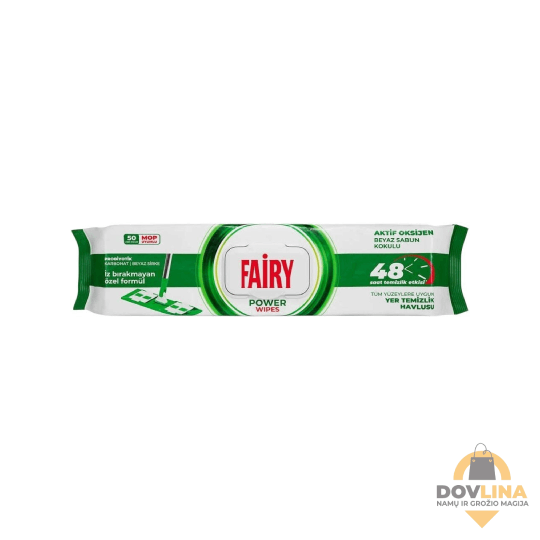 FAIRY grindų valymo vienkartinės servetėlės (50vnt)