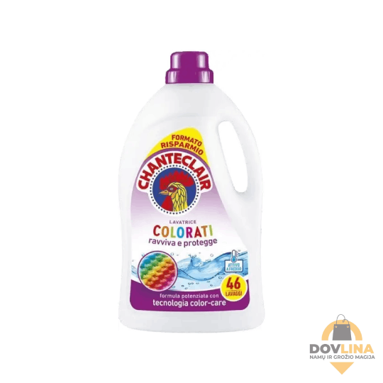 Chante Clair Lavatrice Colorati skalbimo skystis spalvotiems audiniams (2,070ml)