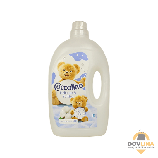 Coccolino Delicato Soffice Audinių minkštiklis (3l)