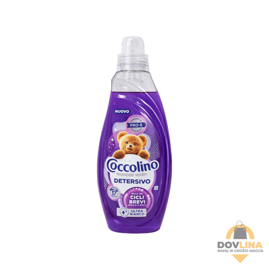 Coccolino Wonder Wash Ultra Bianco skystas skalbiklis baltiems audiniams (1,480ml)