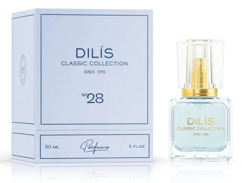 DILIS EDP Nr. 28 moteriški kvepalai klasikinė kolekcija (30ml)
